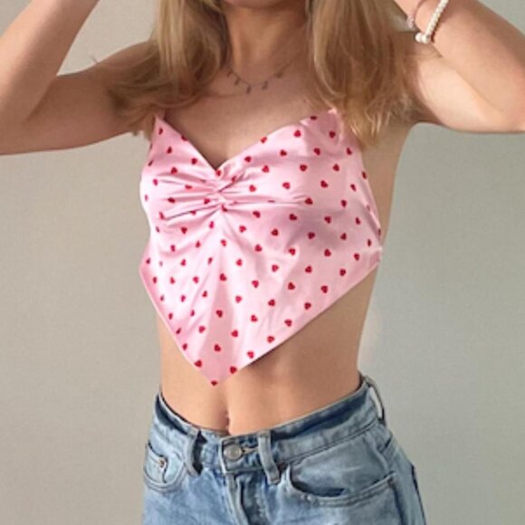 hearts open back top! - Picture 3 of 4